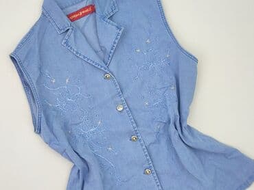 kamizelka jeansowa damska długa: Kamizelka damska, rozmiar XL — 1