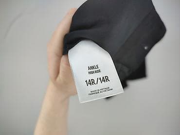 botki h: Spodnie materiałowe damskie, rozmiar XL — 4