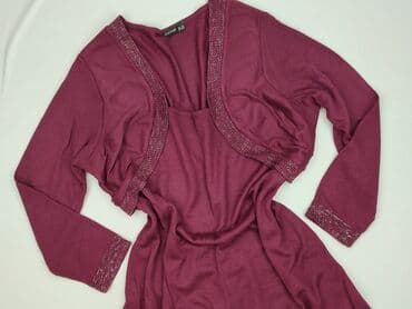 jakie rajstopy do bordowej sukienki: Bodyflirt, Sukienka damska, rozmiar 4XL — 1