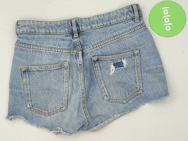 hm krótkie spodenki dzins low waist: H&M, Szorty damskie, rozmiar XS — 3