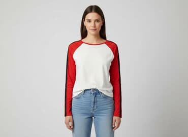 sinsay bluzka czerwona: Sinsay, Bluzka damska, rozmiar M — 6