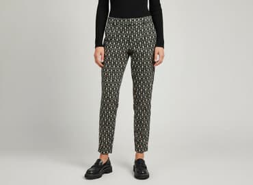 spodnie zebra h m: H&M, Spodnie materiałowe damskie, rozmiar M — 1