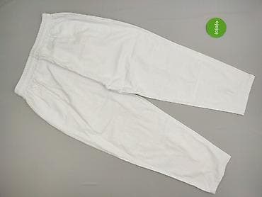 pull and bear cargo: Material trousers for women, size 7XL — 3