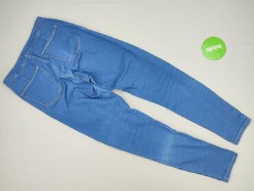 woskowane jeansy z wysokim stanem: Jeansy damskie, rozmiar M — 3