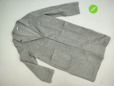 srebrna marynarka damska: H&M, Marynarka damska, rozmiar S — 2