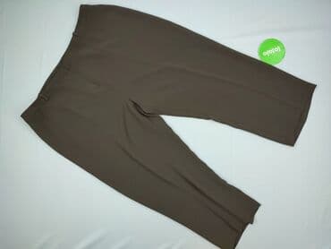 spodnie hello: Spodnie materiałowe damskie, rozmiar 5XL — 2