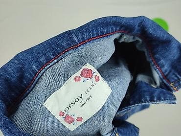 grey denim jeans: Orsay, Kurtka jeansowa damska, rozmiar M — 4