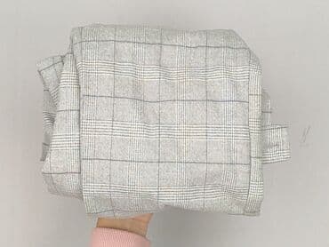 spodnie czerwone w kratę h m: H&M, Material trousers for women, size XS — 7