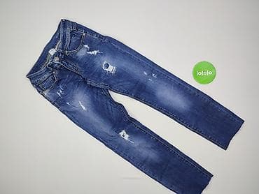 ripped jeans: Jeansy damskie, rozmiar S — 2