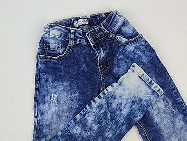 Spodnie jeansowe, 5-6 lat, 116, stan - Idealny