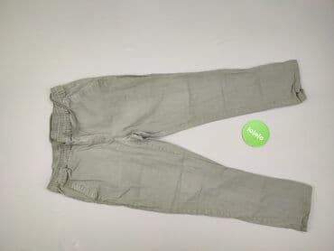 t shirty python: Material trousers for women, size M (EU 38) — 2