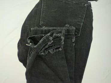 zara spodnie czarne szerokie: Zara, Jeansy damskie, rozmiar S — 6