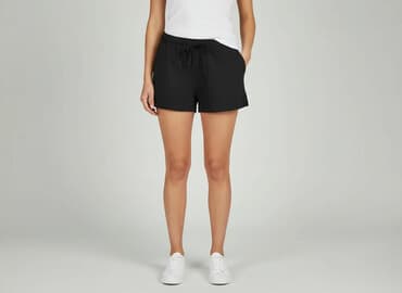 czarne spodenki damskie sinsay: Sinsay, Szorty damskie, rozmiar S — 8