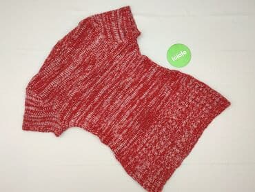 sweter piórkowy na drutach: Tunika damska, rozmiar S — 4