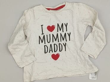 podkoszulki dla dzieci allegro: Blouse, So cute, 1.5-2 years, 86-92 cm, condition - Very good — 1