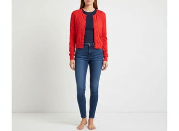 kurtka lacoste zimowa: Divided, Kardigan damski, L — 6