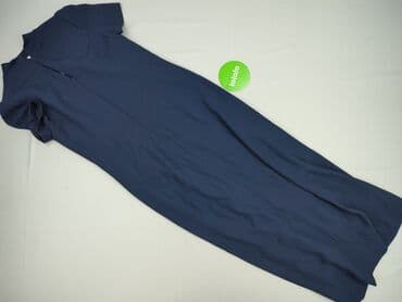 granatowa sukienka z białym kołnierzykiem: Sukienka damska, rozmiar S — 4