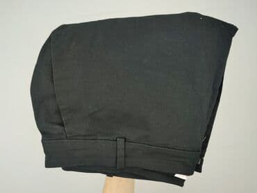 czarne szerokie jeansy: CAMAIEU, Spodnie materiałowe damskie, rozmiar 2XL — 5