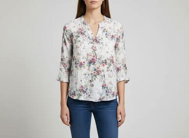 bluzki z rękawem 3 4 orsay: Orsay, Bluzka damska, rozmiar S — 1