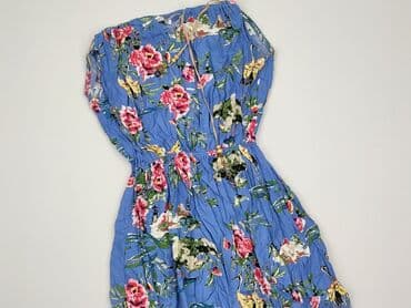 sukienki maxi na wesele niebieska: Sukienka damska, rozmiar L — 1