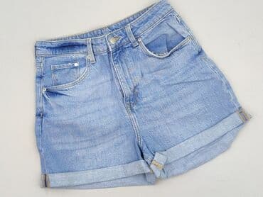 krótkie spodenki mom jeans: H&M, Szorty damskie, rozmiar M — 1