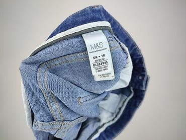 white jeans: Marks & Spencer, Jeansy damskie, rozmiar M — 5