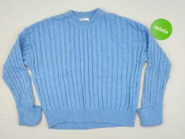 sweter w chmurki reserved: Sweter damski, rozmiar M — 2