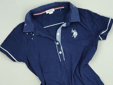t shirty z flagą usa: Us Polo Assn, Women`s polo shirt, size M — 1