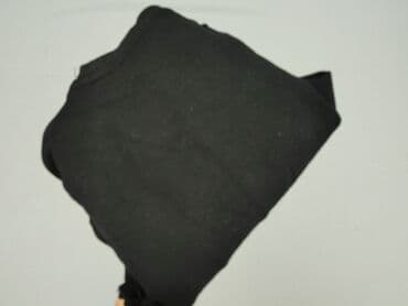 czarne t shirty damskie w serek: H&M Divided, Top damski, rozmiar XS — 6