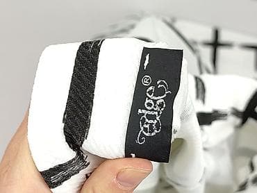 baloon jeans: Material trousers for women, size S — 4