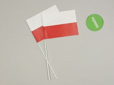 Other art & collectibles products: Dwie używane flagi Polski na plastikowych patyczkach. Idealne na — 2