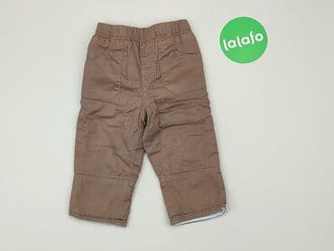 kurtki pikowane wiosna: Baby material trousers, 6-9 months, 68-74 cm, EarlyDays, condition - Very good — 2