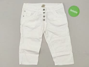 cropped jeans: ITALY FASHION, Spodnie 3/4 damskie, rozmiar S — 3