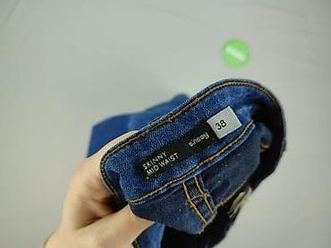 drill jeans: Skiny, Jeansy damskie, rozmiar M — 4