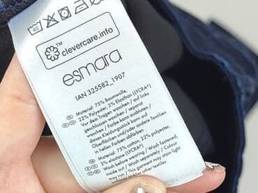 dżinsy czarne: Esmara, Jeansy damskie, rozmiar S — 5