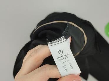 czarne legginsy push up legginsy podkreślające pośladki: Primark, Spodnie materiałowe damskie, XL — 4