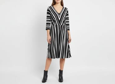 sukienki w paski: H&M, Sukienka damska, rozmiar M — 8