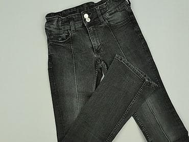 kids: Spodnie jeansowe, H&M, 12 lat, 152, stan - Bardzo dobry — 1