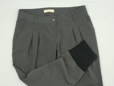 spodnie jogger damskie z łańcuszkiem: Spodnie materiałowe damskie, XL — 1