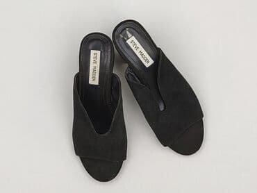 klapki z futerkiem steve madden: Steve Madden, Klapki damskie, 38 — 1