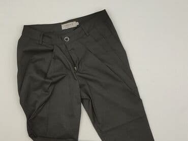 zara woskowane spodnie: Material trousers for women, size S (EU 36) — 1