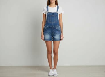 kombinezony do piaskowania: Ogrodniczki damskie, rozmiar XL — 1