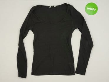 czarne bluzki dekolt v: Bluzka damska, rozmiar M — 2