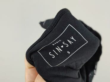 sinsay czarna koszulka: Sinsay, T-shirt damski, rozmiar S — 5