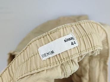 crop spodnie: Sinsay, Spodnie cargo damskie, rozmiar XL — 4