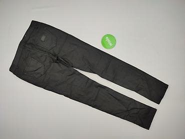 grafitowe jeansy: Daysie, Spodnie materiałowe damskie, rozmiar XL — 3