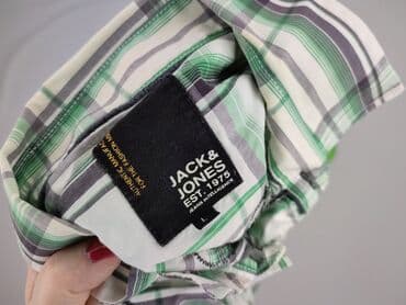 patchworkowe jeansy: Jack & Jones, Koszulа dla mężczyzn, L — 4