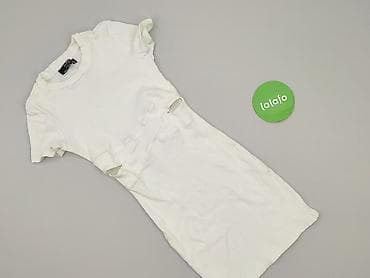 pull and bear white top: Bershka, Women`s dress, size S — 2