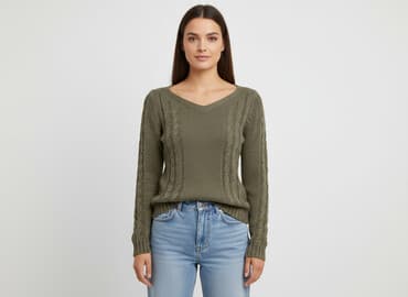 wełniany sweter: Sweter damski, rozmiar S — 1