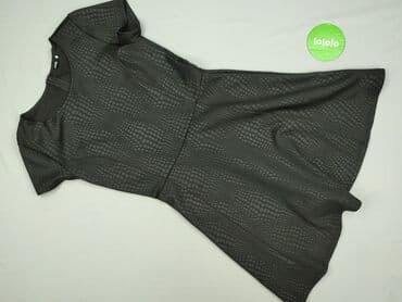 czarna sukienka z długim rękawem sinsay: Sinsay, Sukienka damska, rozmiar L — 2